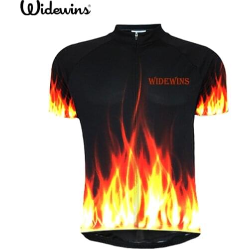 Fire custom cycling jersey 2020 Mens Cycling Jersey Quick-Dry Summer La Vie Claire Wonder flame Retro clothing bike 7163