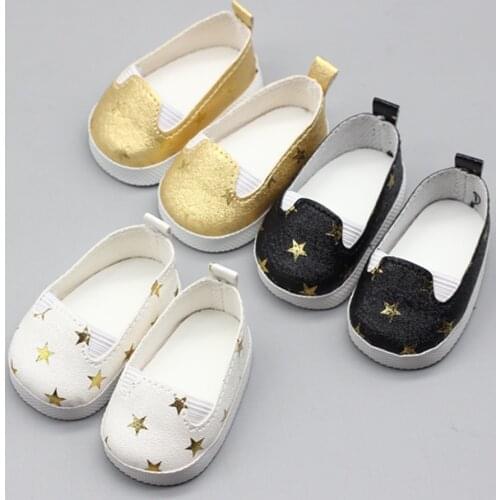 1 pair Fashion sports PU shoes suit for 16 inch 1/4 BJD Sharon doll Boots Shoes Best gift accessories