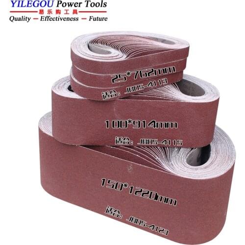 2 Pieces 1220 * 150mm Sanding Belt With Grit 60 320 600. 150mm x 1220mm Abrasive Band For Processing Wood, Plastics, Soft metal