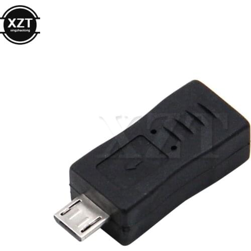 2pcs/lot Mini USB Male to Micro USB Female B Type Charger High quality Connector Adapter newest hot sale