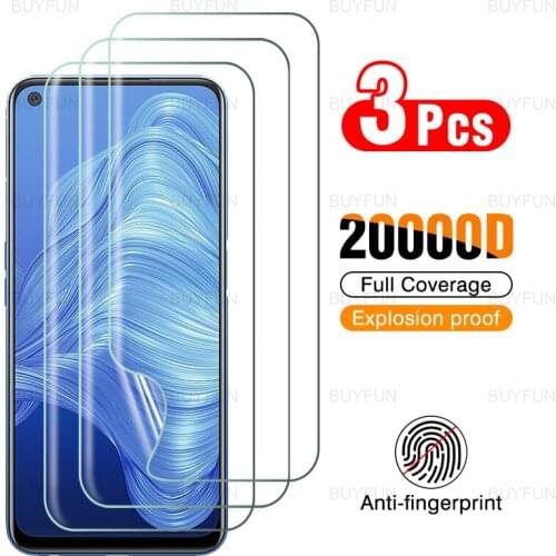 3pcs Front Hydrogel Film For Realme 7 8 Pro HD Full Cover protective film for realme c25 c21 c15 realmy gt neo screen protector