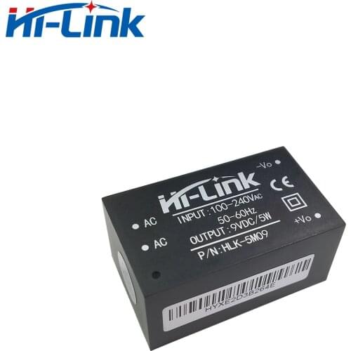 Free Shipping 10pcs AC DC Step-Down Isolated Power Module HLK-5M09 5W 9V