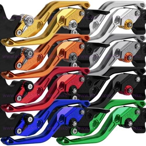 Motorcycle CNC Aluminum Shorty Adjustable Brake Clutch Levers For Kawasaki NINJA 650R/ER-6F/Z650/Z900 2017-2019 Hot Sale New