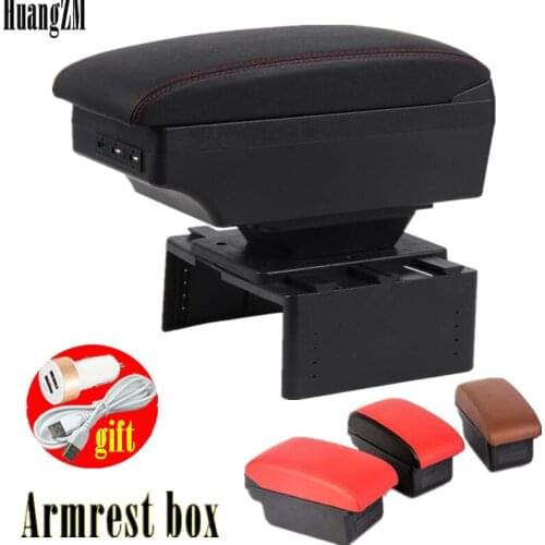 For Renault Clio Megane Captur Scenic Laguna Twingo Fluence Koleos Armrest box central Store content box with cup holder ashtray