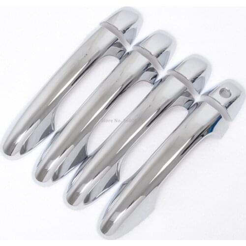 For Toyota RAV4 RAV 4 2013-2017 2018 Chrome Door Handle Catch Cap Cover Molding Trim Sticker Exterior Accessories Car Styling