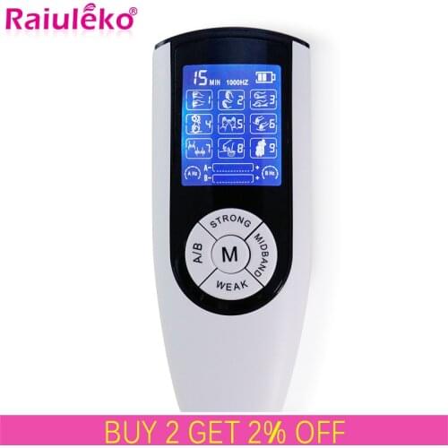 Electric Tens Therapy Massager EMS Muscle Stimulator Pulse Acupuncture Slimming Digital Relax Massage Machine Electrostimulator