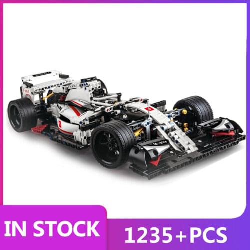 Mould King 13117 Technical Speed Racing Car 1235PCS Building Blocks F1 Super Speed Vehicle Bricks Toy MOC Birthday For Boyfriend