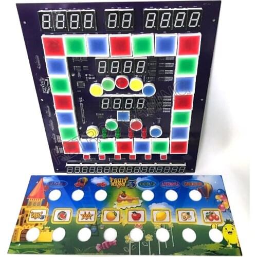 Slot game machine PCB circuit game board New products Marwey Fruit King 3 Mario popular coin operated casino Free shipping