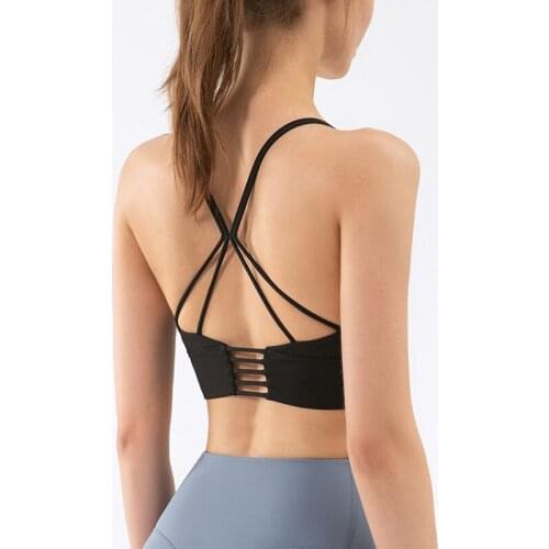 Beauty Back Yoga Bras Women Sling Underwear Shockproof Sport Bra Gym Clothing Running Workout Crop Top Female Fitness Sportswear