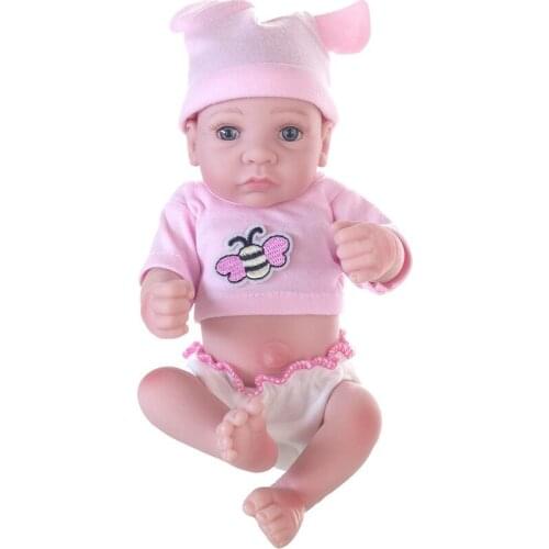 Bebes reborn doll ,28 cm 12 "reborn baby doll, can take a shower, creative gift, photography props, models, furnishing articles