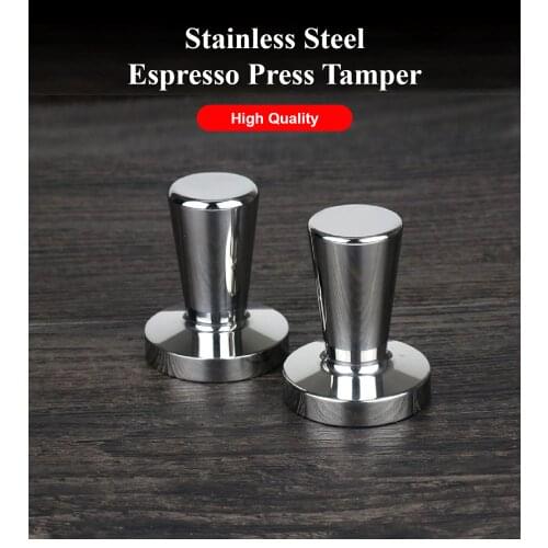 Stainless Steel Coffee Espresso Press Tamper Filling Tool Compatible with Nespresso Capsules Machine 24/ 30/ 40mm