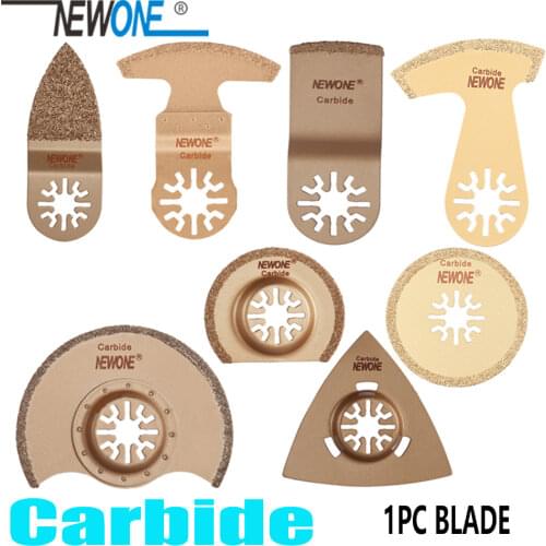 NEWONE 1pc Carbide Oscillating Tool Saw Blades Multi-tool Power Renovator Trimmer Saw blades for tail bath