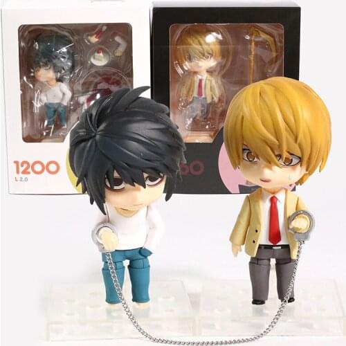 Death Note L 1200 Light Yagami 1160 2.0 Version Action Figure PVC Figurine Cute Toys Model Doll Brinquedos