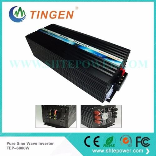 Solar 6kw POWER invertor (DC12V to AC220V/AC230V/AC240V), off grid solar inverte 6000w