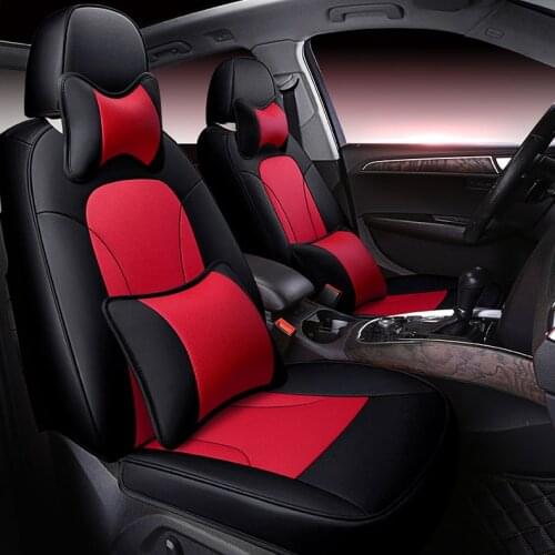 Cowhide special car seat cover For Jac Rein s5 Fiat Palio weekend siena perla ford fiesta Explorer Tauru car accessories styling