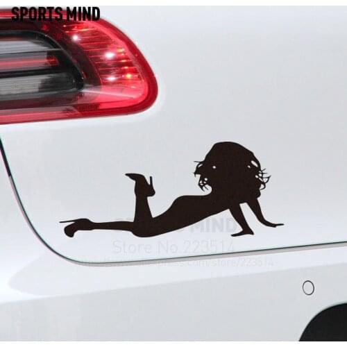 Funny Sexy beauty Automobiles Car Body Sticker Waterproof Reflective vinyl Sticker Decal For All Car accessories