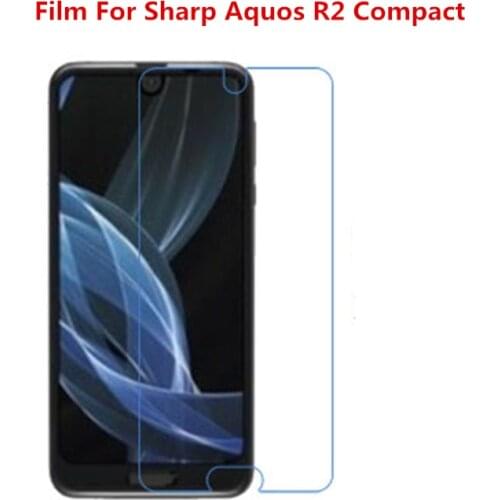 1/2/5/10 Pcs Ultra Thin Clear HD LCD Screen Protector Film With Cleaning Cloth Film For Sharp Aquos R2 Compact