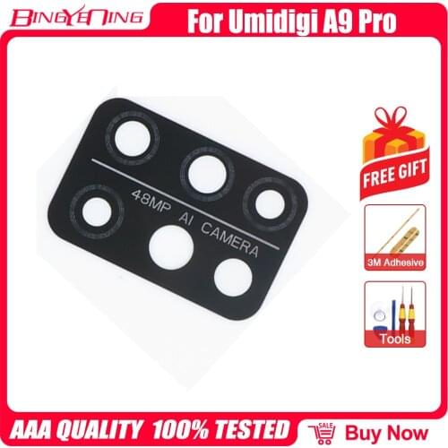100% New Original Camera lens Repair Accessories Parts For Umidigi A9 Pro Cellphone