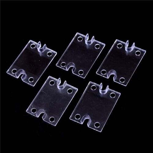 5PCS Safety Cover Case for Single Phase Solid State Relay SSR Clear Plastic Cover 2.36" x 1.73" Whosesale
