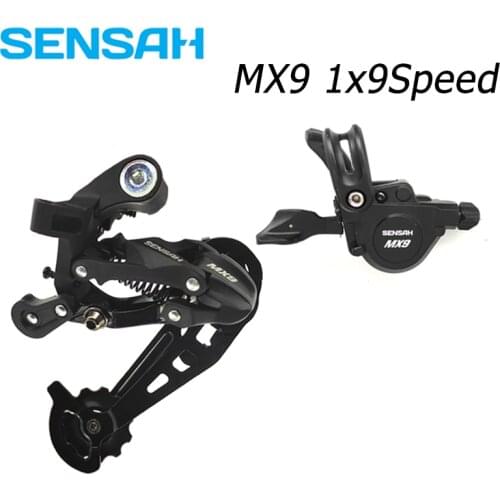 SENSAH MX9 9Speed MTB Bicycle Groupset 1x9Speed Right Shifter Lever Rear Derailleur For 36T 40T 42T