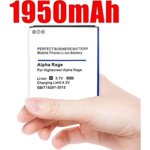 1950mAh Alpha Rage Battery for Highscreen Alpha Rage