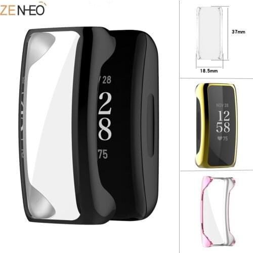 PC Watch Case For Fitbit Inspire 2 Smart watch full Screen Protector Cover For Fitbit Inspire2 all-Around Durable Bumper shell
