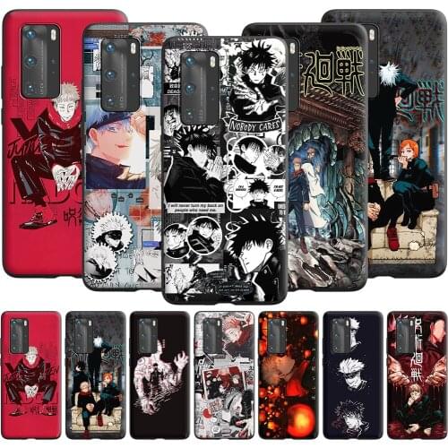 Jujutsu Kaisen Case for Huawei P10 Lite P20 P30 P Smart 2021 Z P40 Pro