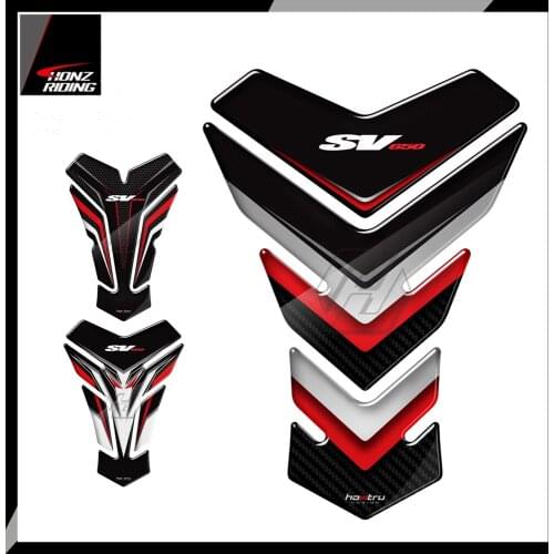 For Suzuki SV650 SV 650 SV650A SV650X ABS 3D Resin Motorcycle Tank Pad Protector Sticker