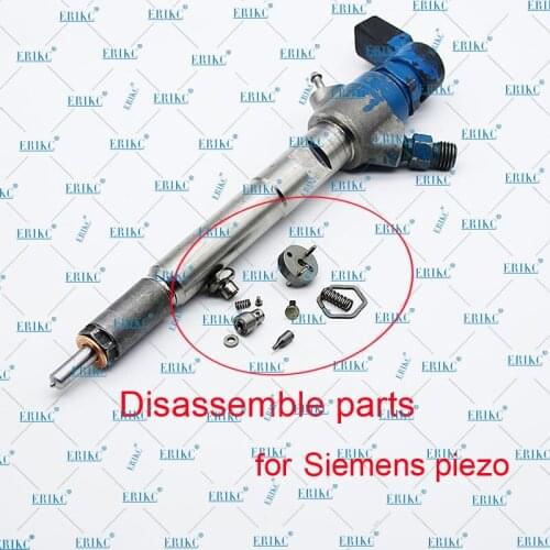 ERIKC Repair kits For Siemens Piezo Injector Nozzle New Diesel Fuel Common Rail Pizeo Injectotion Include Parts Valve Spring