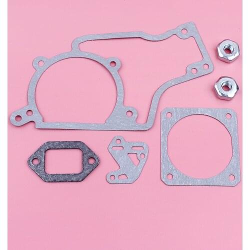 Crankcase Cylinder Muffler Oil Pump Gasket Bar Nut Kit For Stihl 038 MS380 MS381 MS 380 381 Chainsaw Replace Spare Part