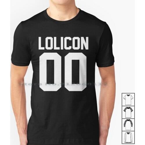 Lolicon 00 T Shirt 100% Cotton Lolicon Kawaii Anime Doll Cute Manga Hentai Creative Trending Vintage Cool Gift Euro Us Size Big