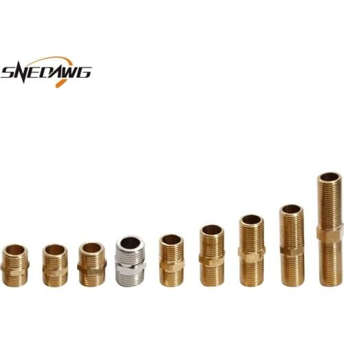 Copper Pipe Fitting 20mm Male Thread Water Pipe Joint Fitting 1/2'' Water Oil Gas Brass Pipe Fitting Plug