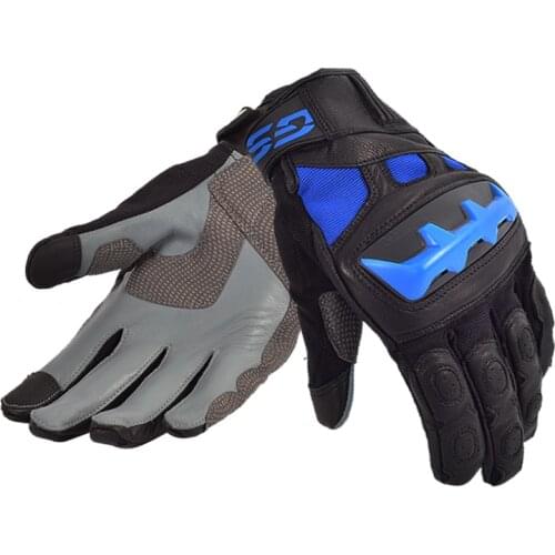 New Arrival 2018 Motorcycle GS Gloves for BMW Motorrad Black/Red Leather Gloves