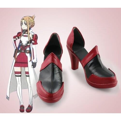Sword Art Online SAO Alfheim Online ALO GGO Yuuki Asuna Yuki Asuna Characters Anime Costume Prop Cosplay Shoes Boots Custom made