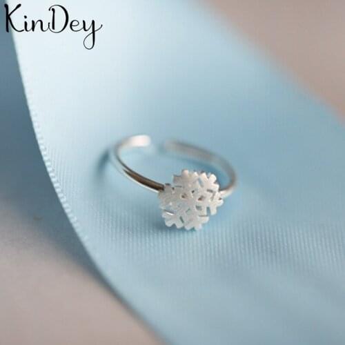 Personality Punk Vintage Snow Rings For Women Men Resizable Size Rings Fashion Trendy Boho Jewelry