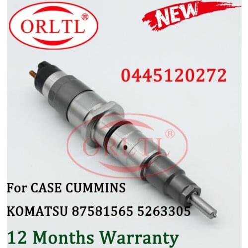 ORLTL 0 445 120 272 Fuel Injector 0445120272 Common Rail Engine Injector Nozzle 0445 120 272 For CUMMINS 4937065 MAN 51101006014