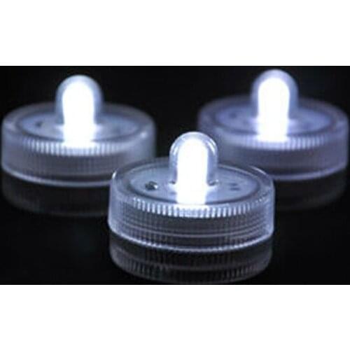 New Arrival Hot Products Lot of 10 White color Submersible Led Floralytes light for Wedding Decoration