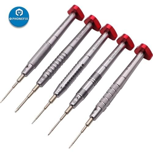 Qianli 2D Precision Screwdriver Set Convex Cross Pentalobe Phillips Y Multi Type For Mobile Phone Opening Repair Hand Tool Set