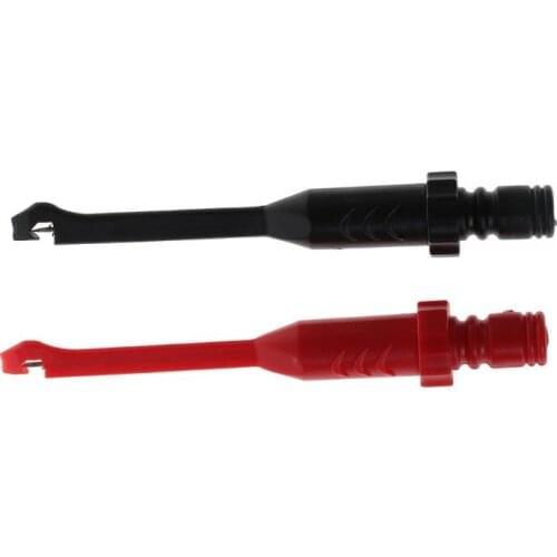 Power Probe Aid Test Lead Piercing Test Clip With 4mm Banana Seat Heavy-Duty Insulation Piercing Probe Automotive Test Clips