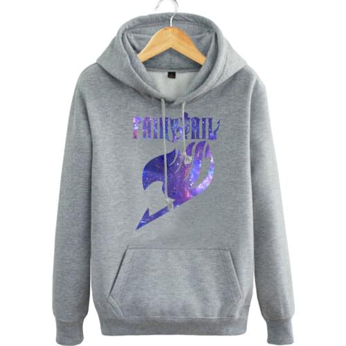 Japan Anime Fairy Tail Hoodie Sweatshirt Men Women Fleece Hoodies Cartoon Fairy Tail Copalsy Sweatshirts