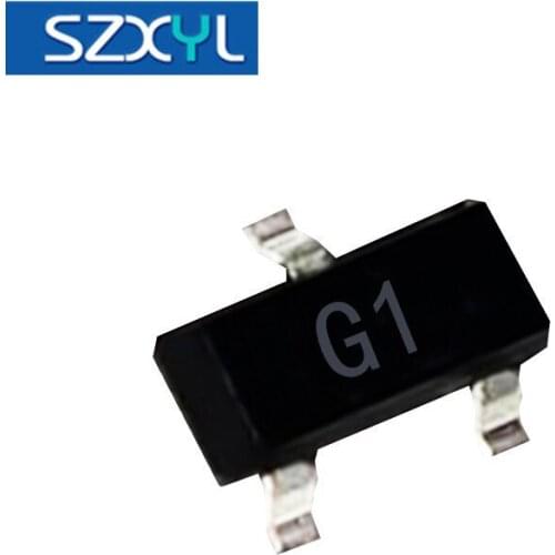 SMD transistor MMBT5551 screen printing G1 SOT-23 NPN polarity transistor 2N5551