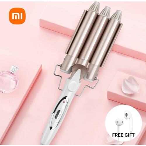 Xiaomi Youpin Curling Iron Professional Ceramic Triple Barrel Styler Hair Care Waver Styling Tools Curlers Electric Crimpers