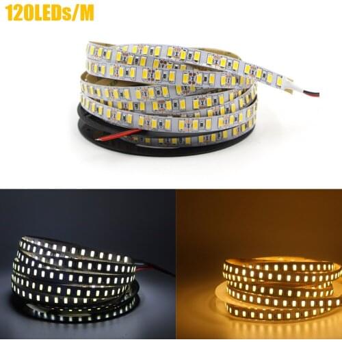DC 12V LED Strip Light Kit SMD 5630 Warm White LED Lighting Strip Set Tape Waterproof Tape Light Led Strips Home Decor 50CM-5M