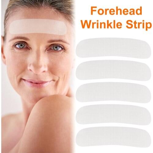 80Pcs Silicone Forehead Stickers Patch Anti-Wrinkle Forehead Frown Lines Removal Face Repairing Anti-aging Forehead Lifting Kit