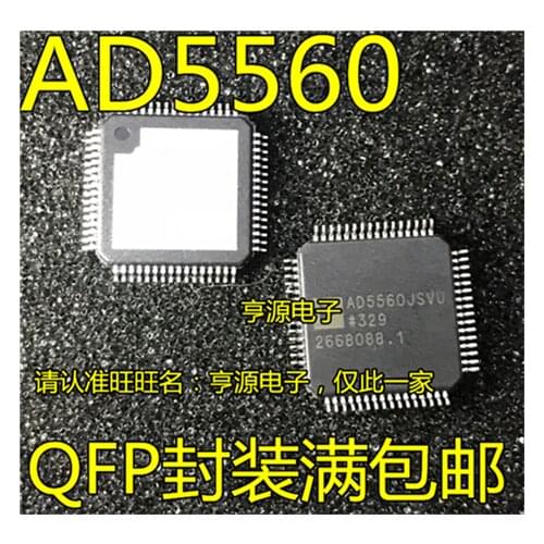 AD5560JSVUZ AD5560JSVU AD5560 QFP64