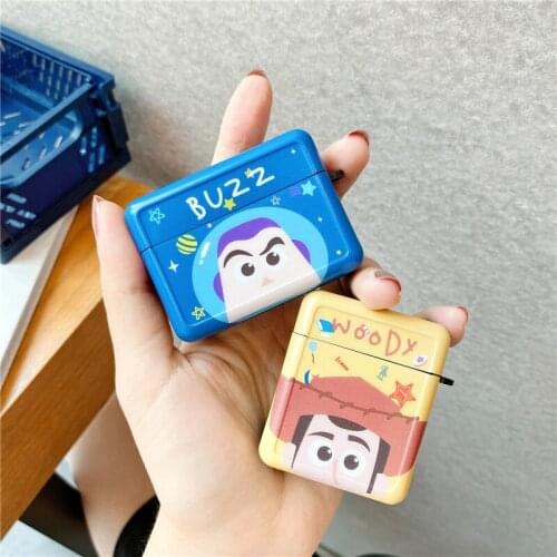 Cartoon Pattern Hu Dibas Airpods Pro Apple Wireless Headset Set 2/3 Generation Square Photo Frame Soft Shell
