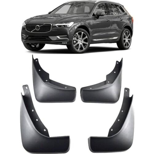 4pcs Molded Car Mudguards fender Front Rear Mud Flaps For Volvo XC60 2018 2019 Mudflaps Splash Guards 31435990/31435991