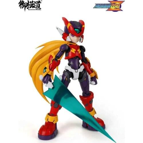 Rockman ZERO Luminescent Action figure Assemble Model Toys 17cm