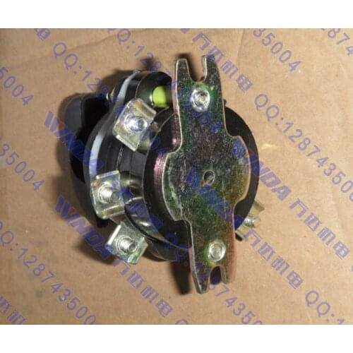 Vibration rod motor combination switch vibration rod switch motor accessories repair tool end cover wind leaf