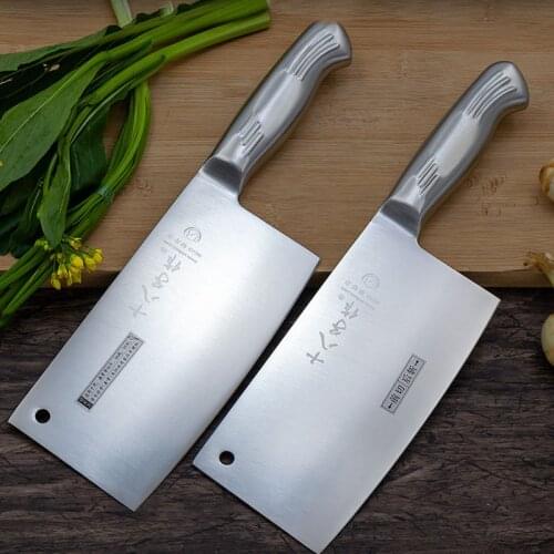 Liang Da 4CR13 Stainless Steel Cleaver Kitchen Knife Professional chopping knife chinese Knife chef kitchen knife free shipping